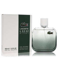 Lacoste Eau De Lacoste L.12.12 Blanc Eau Intense Cologne By Lacoste Eau De Toilette Spray - Just Perfume
