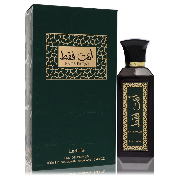 Lattafa Ente Faqat by Lattafa - Eau De Parfum for Men - Just Perfume