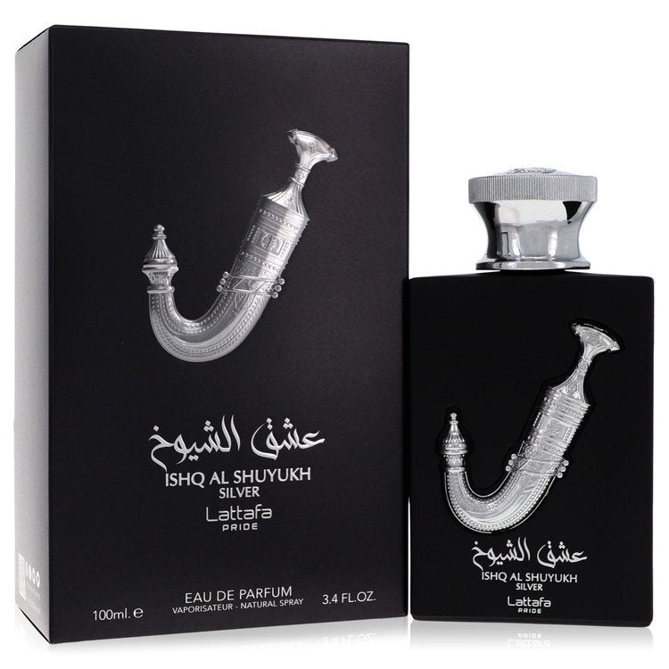 Lattafa Pride Ishq Al Shuyukh Silver by Lattafa - Eau De Parfum for Men - Just Perfume