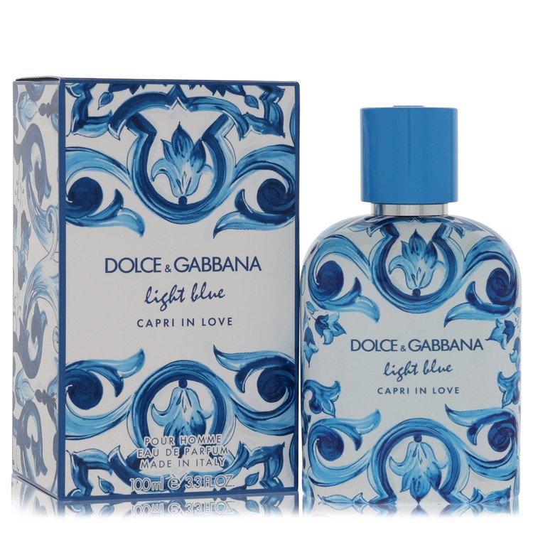 Light Blue Capri In Love Perfume By Dolce & Gabbana Eau De Parfum Refillable Spray - Just Perfume