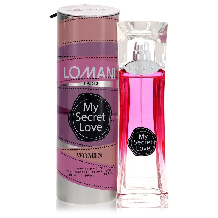 Image showing what you will get when you purchase My Secret Love Perfume By Lomani Eau De Parfum Spray