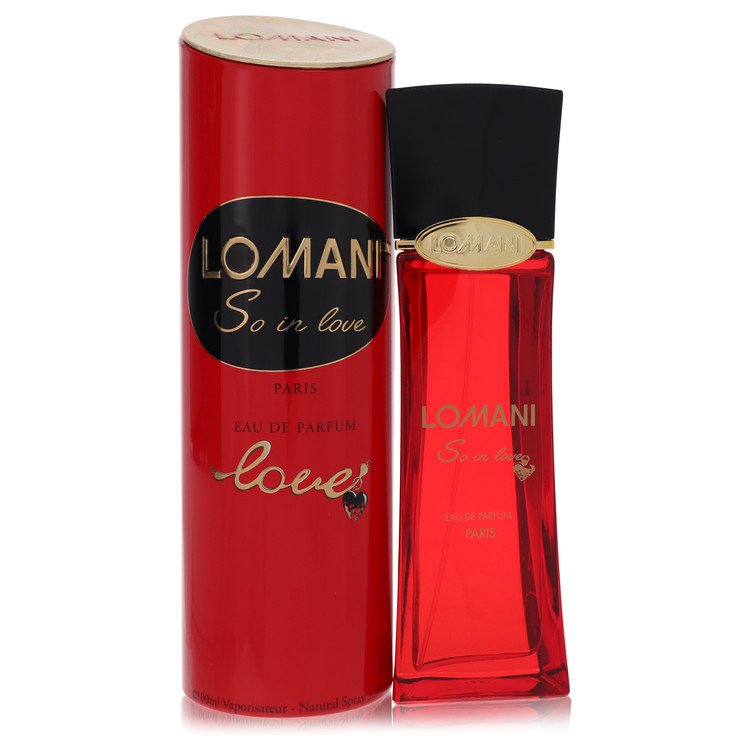 Image showing what you will get when you purchase Lomani So In Love Perfume By Lomani Eau De Parfum Spray