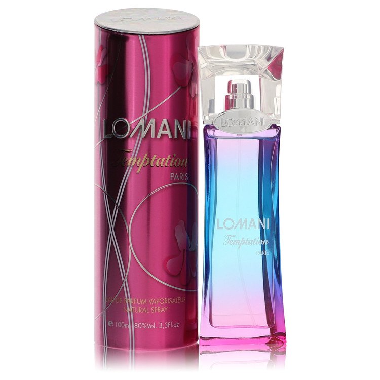 Image showing what you will get when you purchase Lomani Temptation Perfume By Lomani Eau De Parfum Spray