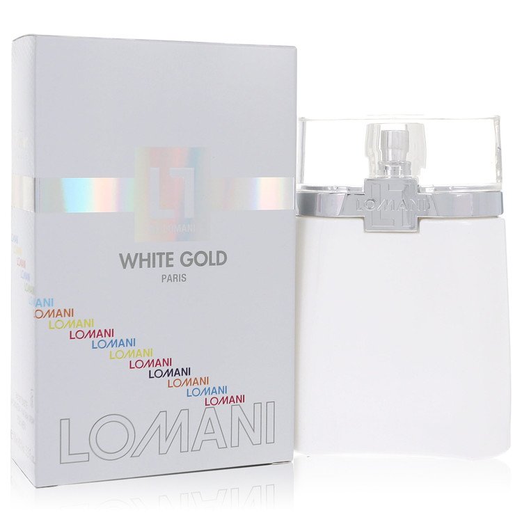 Image showing what you will get when you purchase Lomani White Gold Cologne By Lomani Eau De Toilette Spray