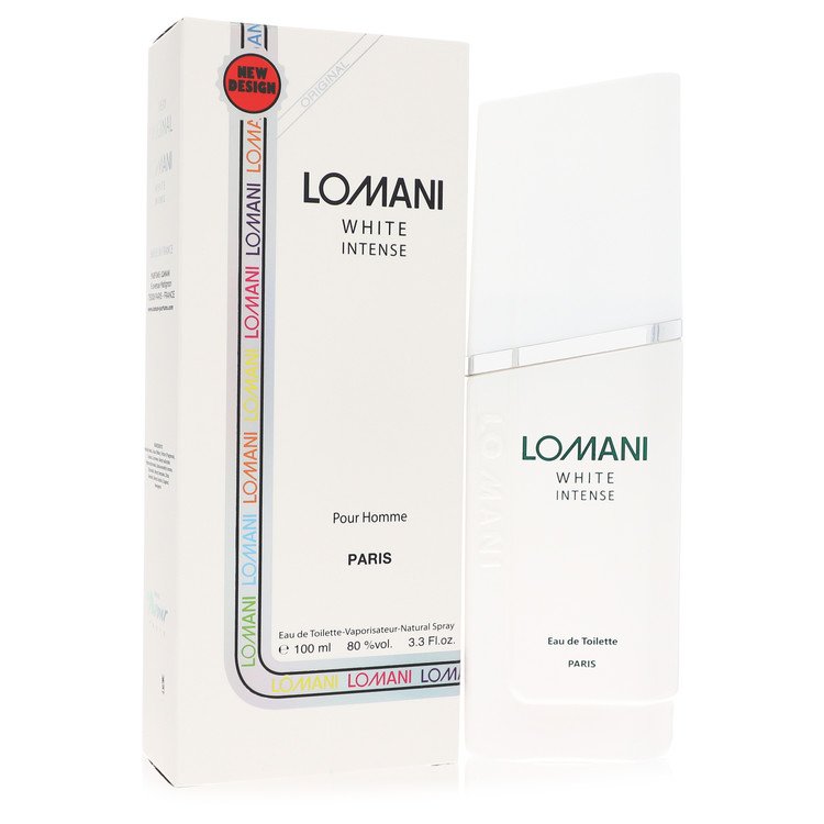 Image showing what you will get when you purchase Lomani White Intense Cologne By Lomani Eau De Toilette Spray