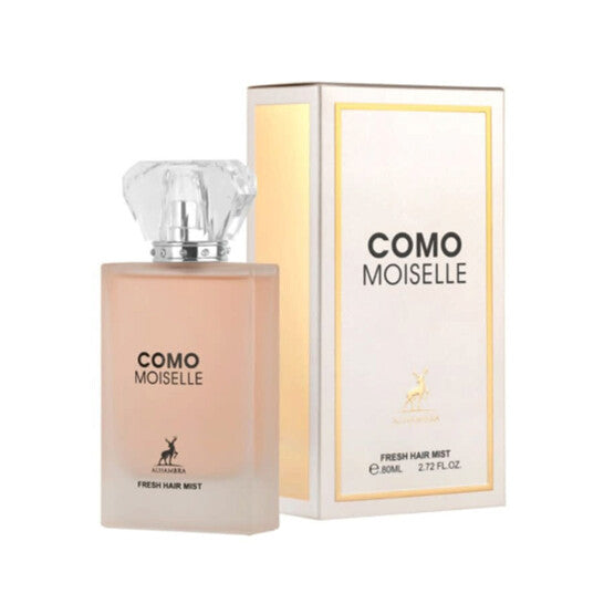 image showing the bottle and packaging for Maison Alhambra Como Moiselle EDP 100ml