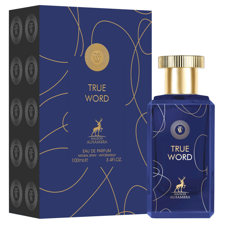 Maison Alhambra True Word Cologne By Maison Alhambra Eau De Parfum Spray 100ml  - Just Perfume