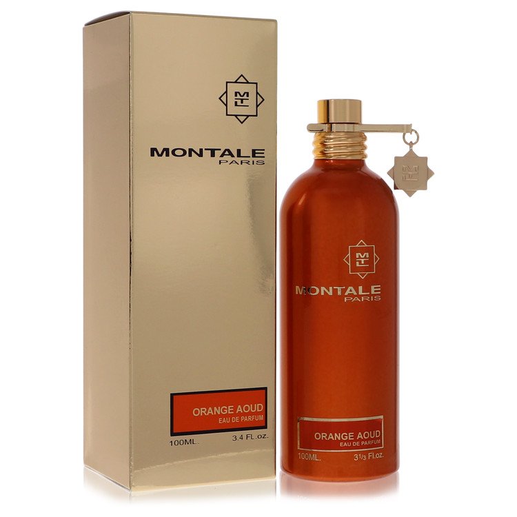 image showing the bottle and packaging for Montale Orange Aoud by Montale Eau De Parfum Spray (Unisex) 100ml