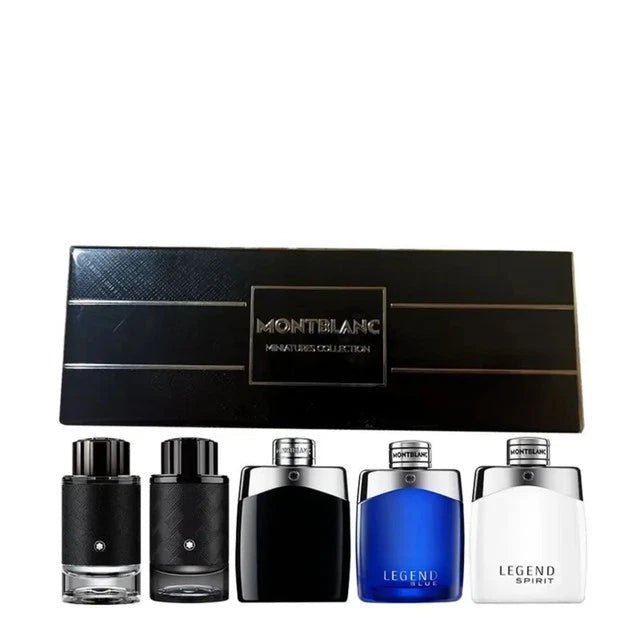 Mont Blanc 5 pc Mini Set For Men - Just Perfume