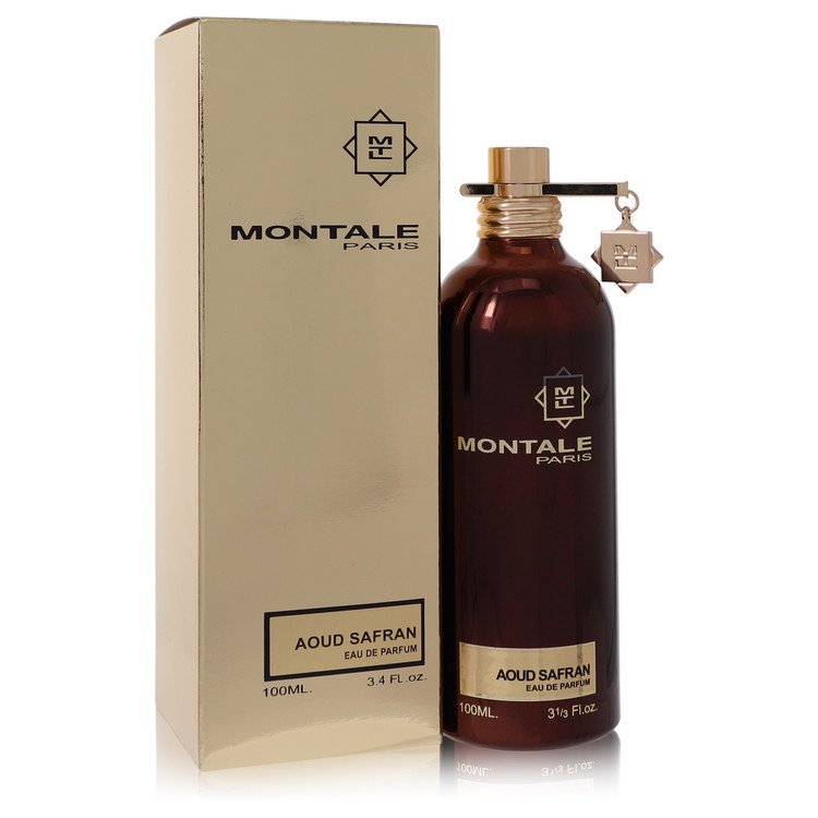 Image showing what you will get when you purchase Montale Aoud Safran Perfume By Montale Eau De Parfum Spray