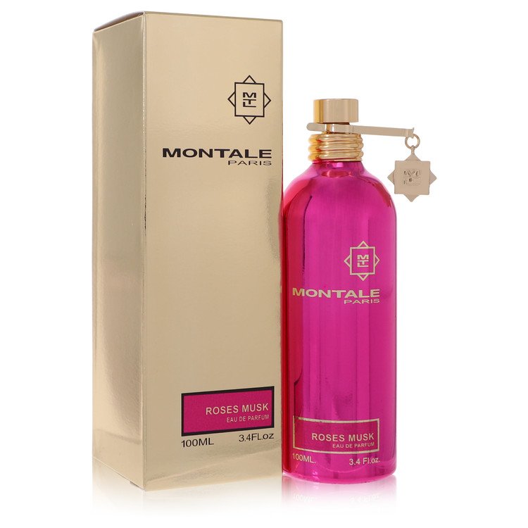 Image showing what you will get when you purchase Montale Roses Musk Perfume By Montale Eau De Parfum Spray