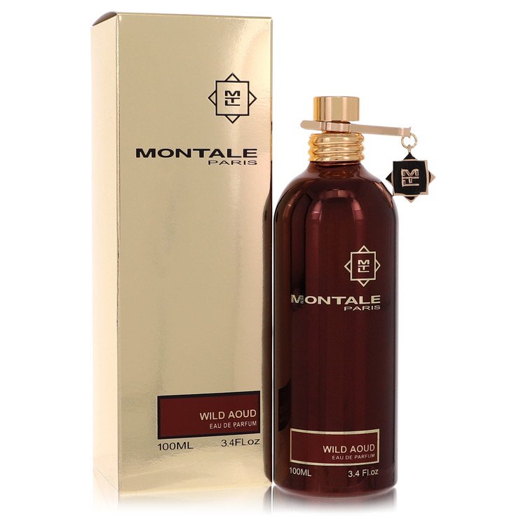 Montale Paris Wild Aoud perfume bottle and packaging on a white background