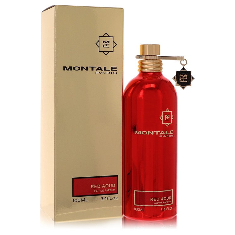 Image showing what you will get when you purchase Montale Red Aoud Perfume By Montale Eau De Parfum Spray