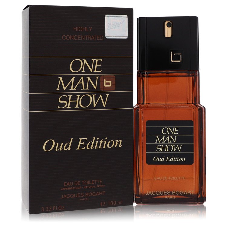 Image showing what you will get when you purchase One Man Show Oud Edition Cologne By Jacques Bogart Eau De Toilette Spray