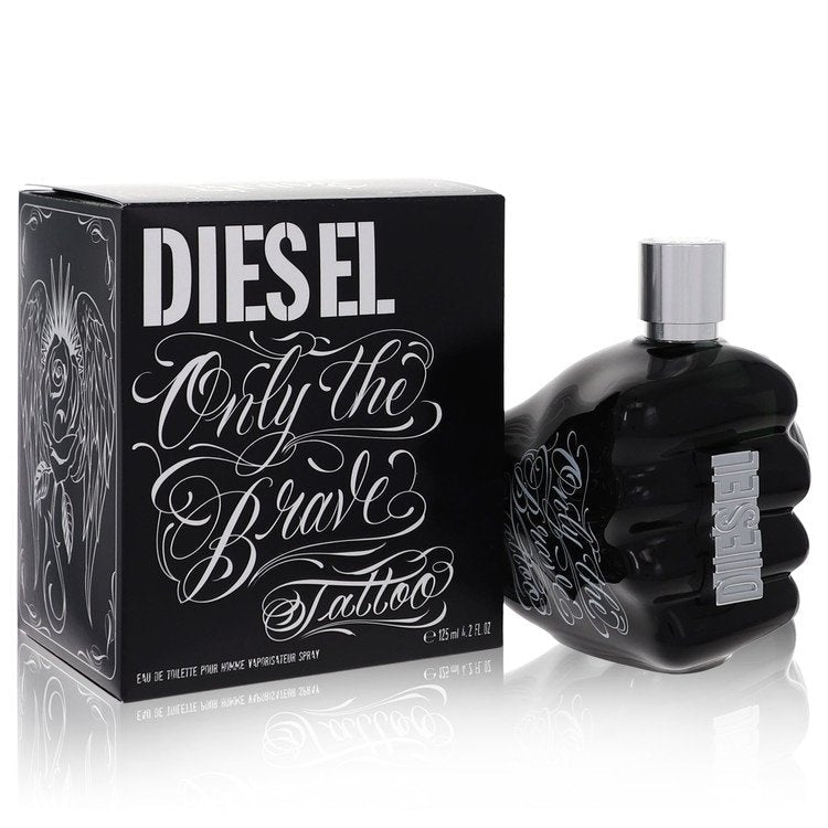 Only The Brave Tattoo Cologne By Diesel Eau De Toilette Spray - Just Perfume
