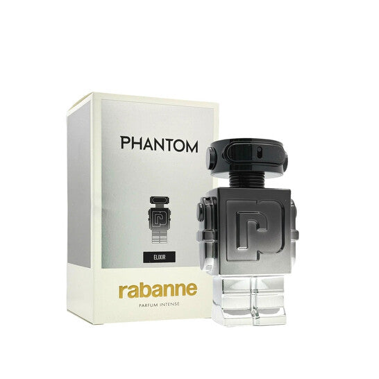 Rabanne Phantom perfume bottle and packaging on a white background