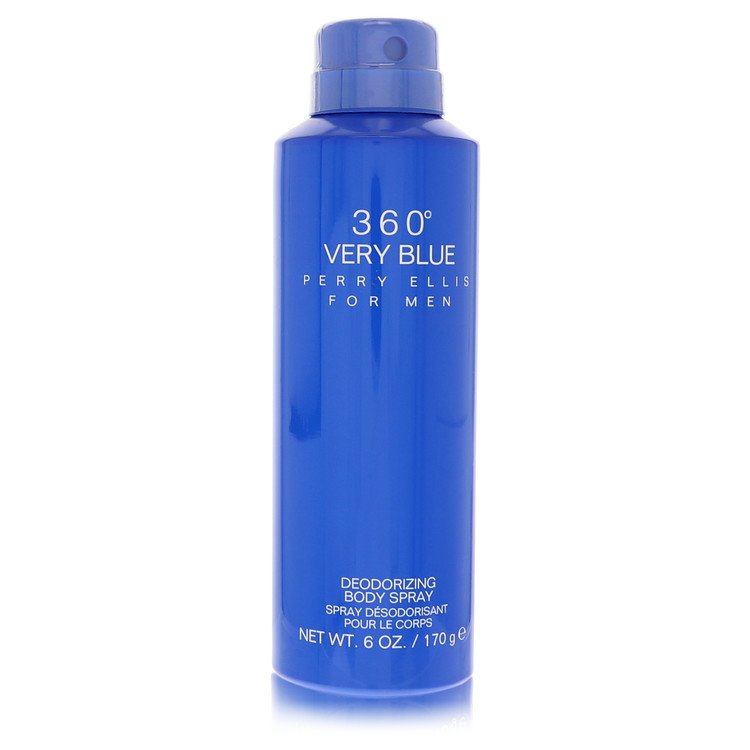 Perry Ellis 360 Very Blue Cologne By Perry Ellis Body Spray - Just Perfume
