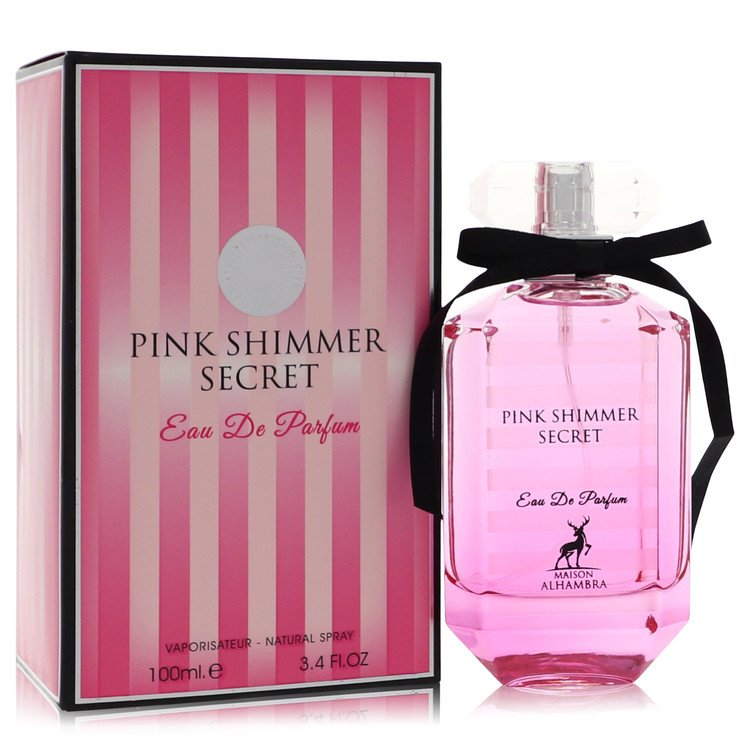 Pink Shimmer Secret Perfume By Maison Alhambra Eau De Parfum Spray - Just Perfume