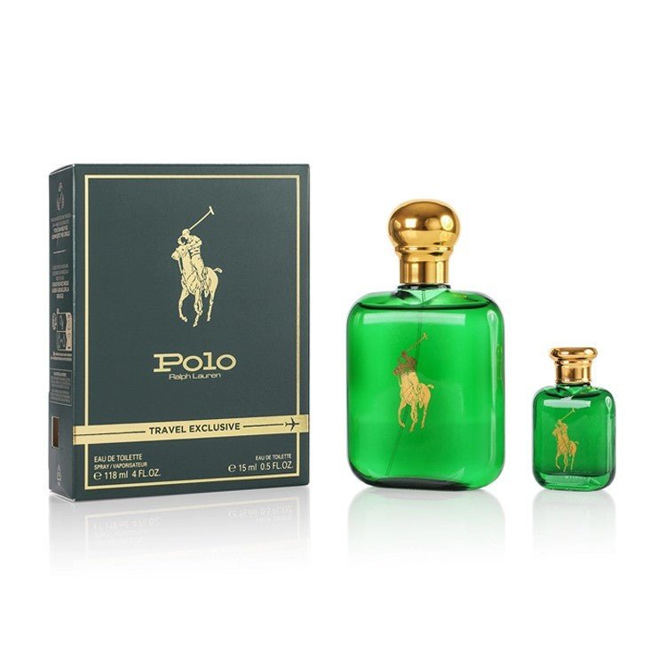 Polo Green 2Pc Set Edt 118Ml + Travel Spray 15Ml - Just Perfume