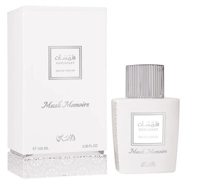 Rasasi Hamasaat Musk Memoirs Perfume By Rasasi Eau De Parfum Spray 100ml  - Just Perfume