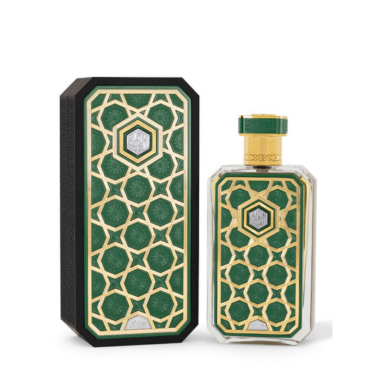 image showing the bottle and packaging for Rasasi Arabian Prive Eklil Cologne By Rasasi Eau De Parfum Spray 70ml