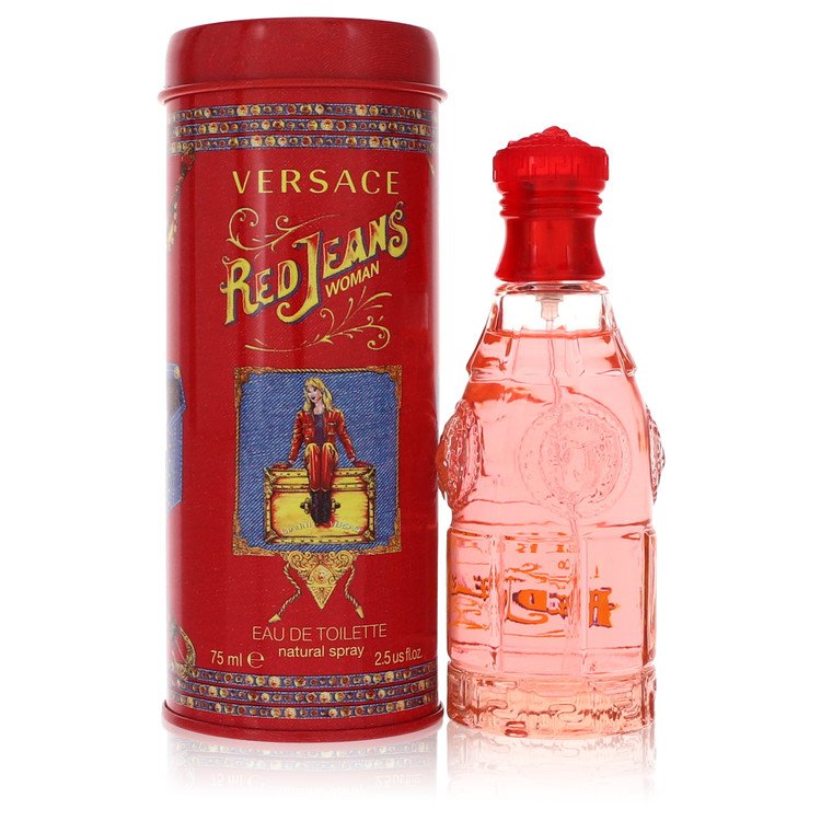 Red Jeans by Versace - Eau De Toilette for Women - Just Perfume