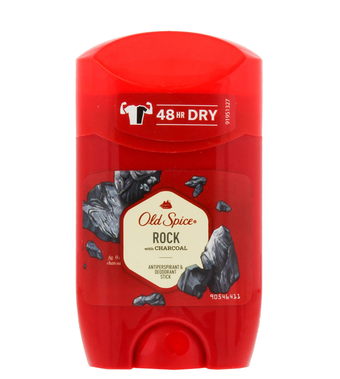 Image showing what you will get when you purchase Old Spice Stick Deodorant Rock Charcoal