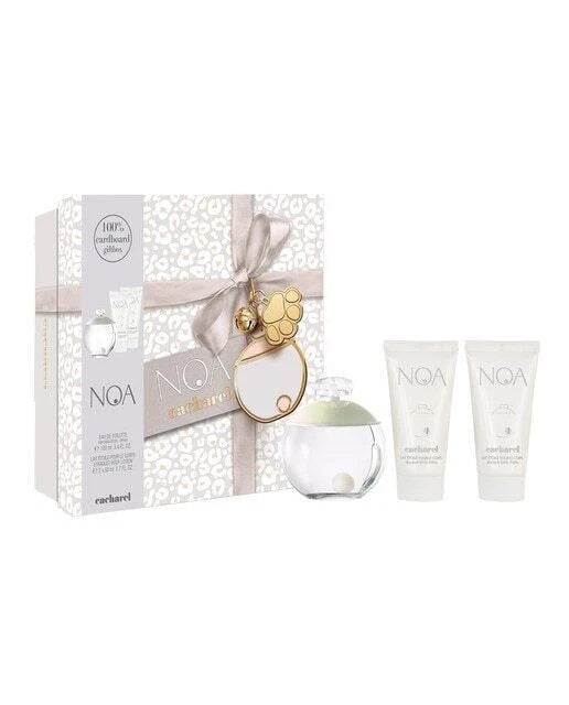 Cacharel Noa 3pc Set   EDT Spray 100ml + 2X50ml Body Lotion set  - Just Perfume