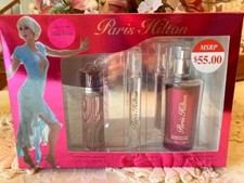 Paris Hilton 3pc Set   EDP Spray 30ml + 120ml Body Mist +10ml Purse Spray set  - Just Perfume