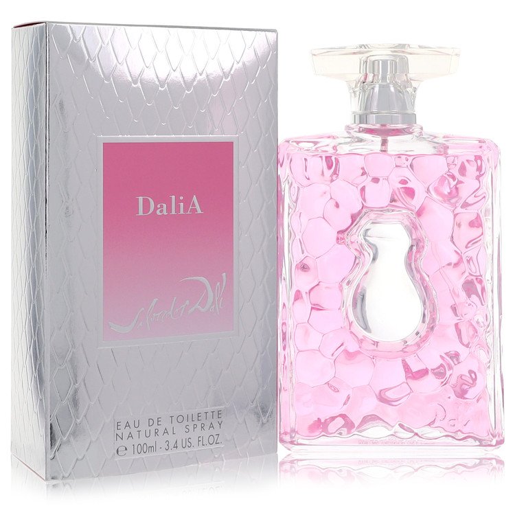 image showing the bottle and packaging for Salvador Dali Dalia Perfume By Salvador Dali Eau De Toilette Spray 100ml