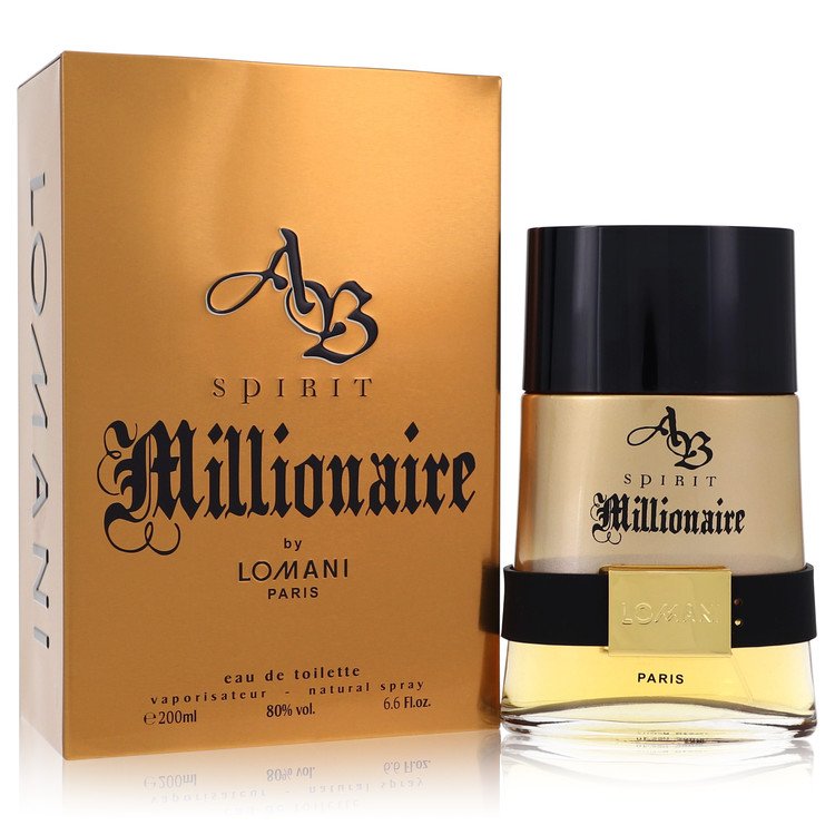 Image showing what you will get when you purchase Spirit Millionaire Cologne By Lomani Eau De Toilette Spray