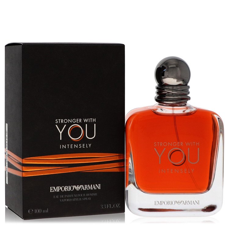 Stronger With You Intensely by Giorgio Armani Eau De Parfum Spray for Men - Just Perfume