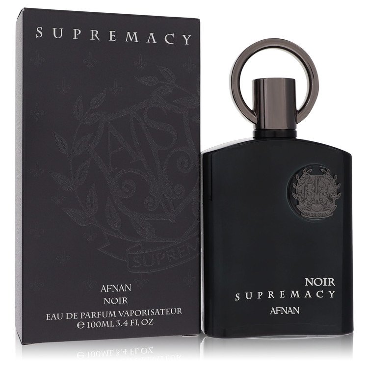 Image showing what you will get when you purchase Supremacy Noir Cologne By Afnan Eau De Parfum Spray