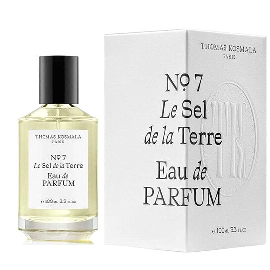 image showing the bottle and packaging for Thomas Kosmala Le Sel De La Terre No.7 Cologne By Thomas Kosmala Eau De Parfum Spray 100ml