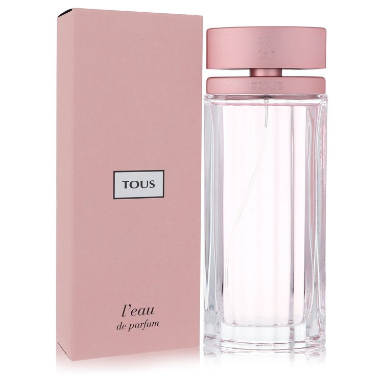 image showing the bottle and packaging for Tous L'eau Perfume By Tous Eau De Parfum Spray 90ml