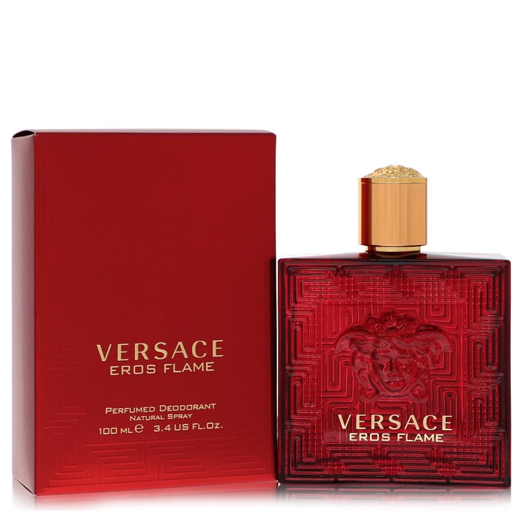 Versace Eros Flame Cologne By Versace Deodorant Spray - Just Perfume