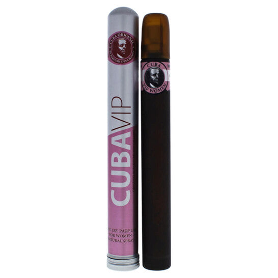 image showing the bottle and packaging for Cuba Vip Perfume By Cuba Eau De Parfum Spray 35ml