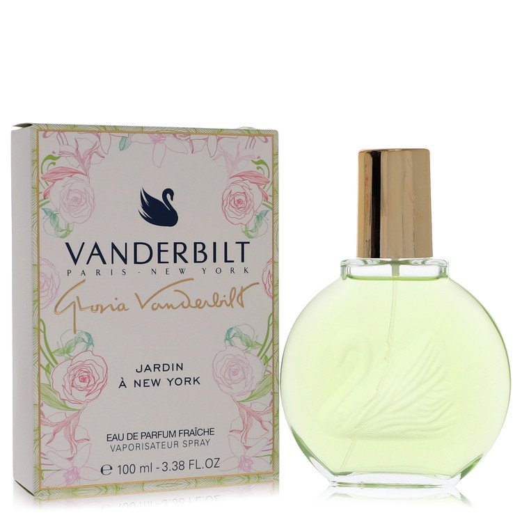 Image showing what you will get when you purchase Vanderbilt Jardin A New York Perfume By Gloria Vanderbilt Eau De Parfum Fraiche Spray