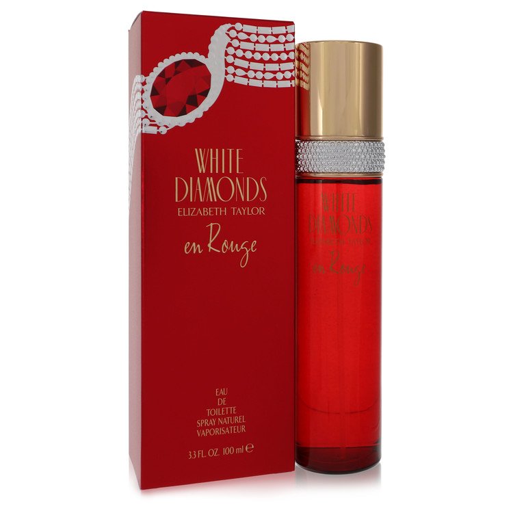 White Diamonds En Rouge Perfume By Elizabeth Taylor Eau De Toilette Spray - Just Perfume