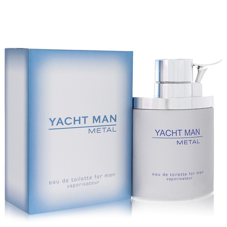 Yacht Man Metal Cologne By Myrurgia Eau De Toilette Spray - Just Perfume