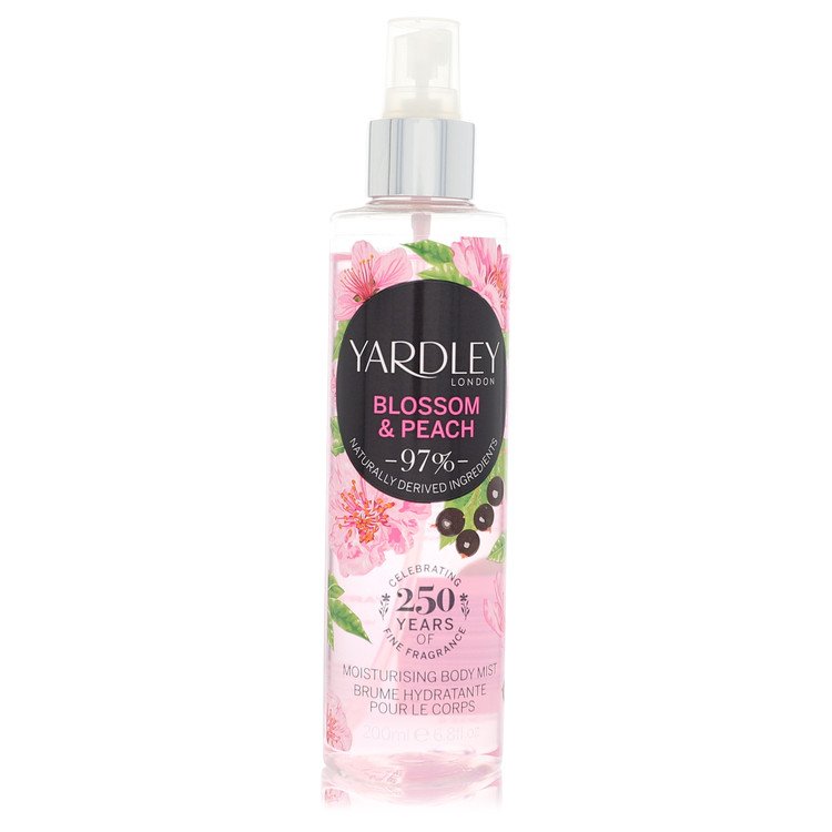 Yardley Blossom & Peach Moisturizing by Yardley London - Body Mist for Women - Just Perfume
