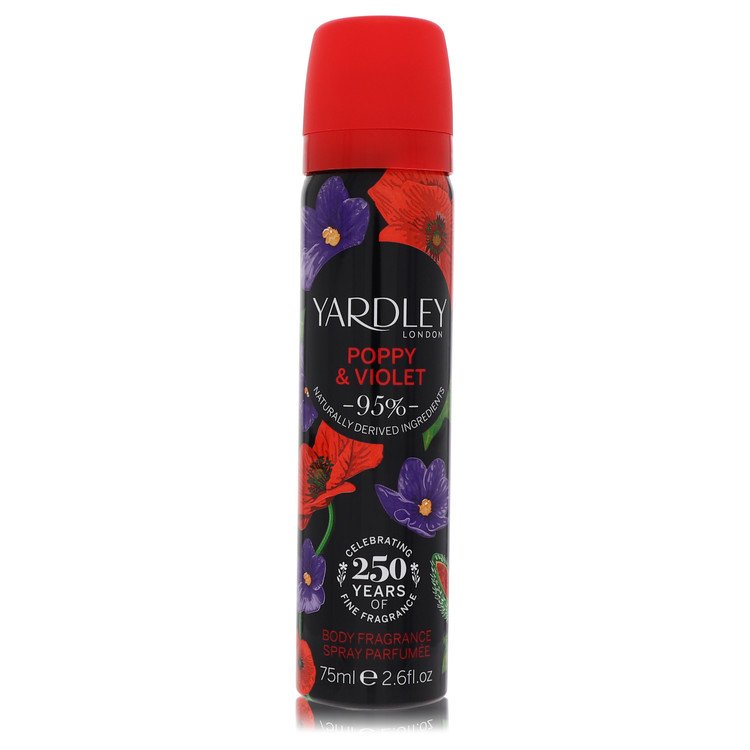 Yardley Poppy & Violet by Yardley London - Body Fragrance for Women - Just Perfume
