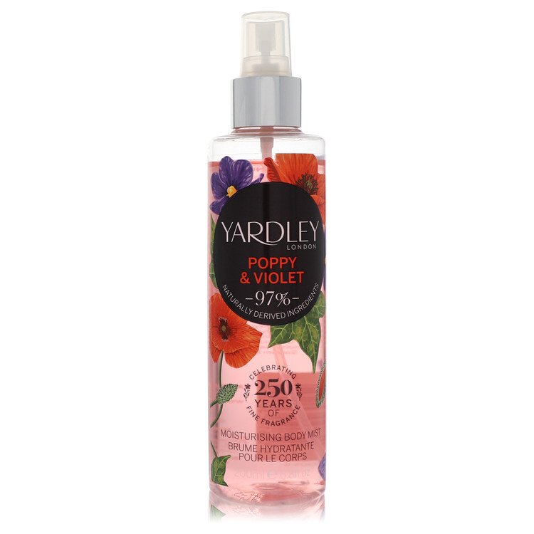Yardley Poppy & Violet by Yardley London - Body Mist for Women - Just Perfume