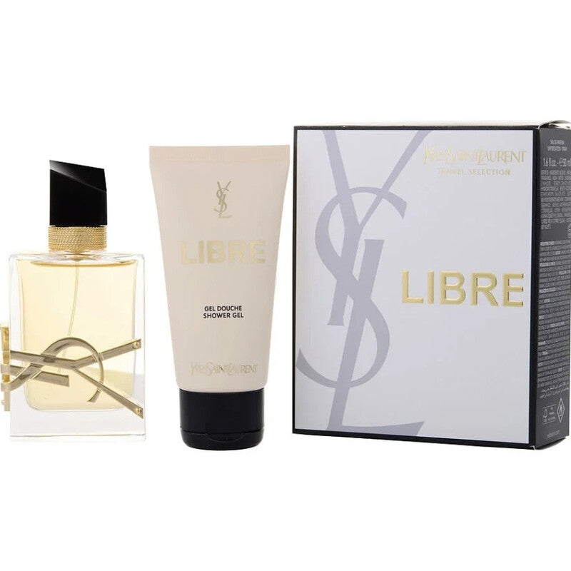 Yves Saint Laurent Libre 2pc Women Gift Set   50ml EDP + 50ml Shower Gel set  - Just Perfume