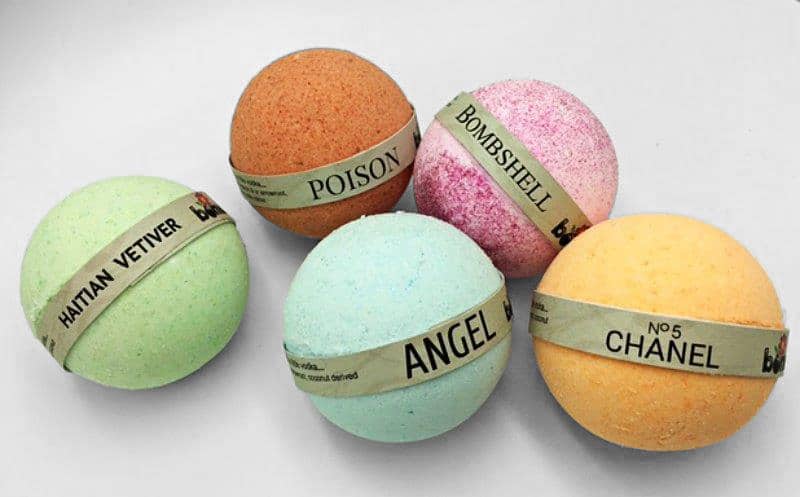 chanel bath bombs